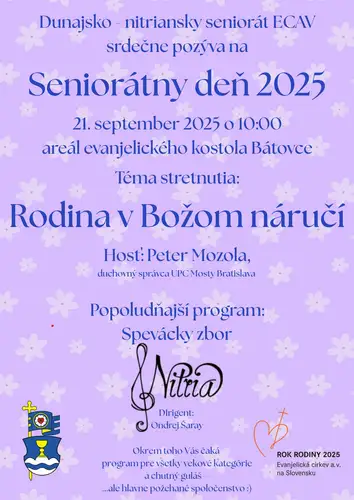 Seniorátny deň 2025