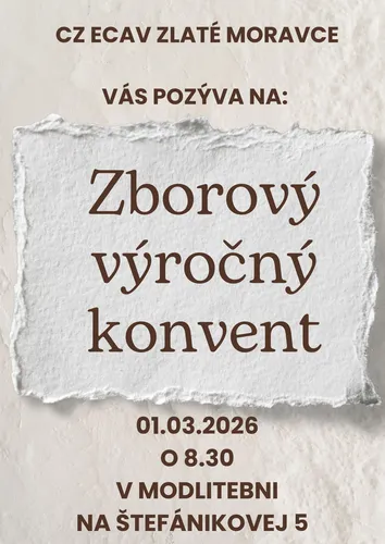 Výročný konvent za rok 2025